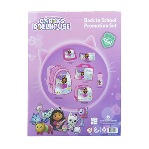 ست 45 در 1 کوله پشتی 40 سانتی Gabby’s Dollhouse مدل Rainbow Max - Backpack - Promotion Items 45 in 1 - Gabby’s Dollhouse _کیف مدرسه